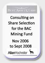 BAC Mining Fund Advisory