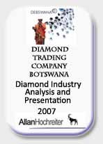 Botwana Diamond Trading Company Valuation