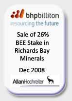 Richards Bay Minerals Valuation